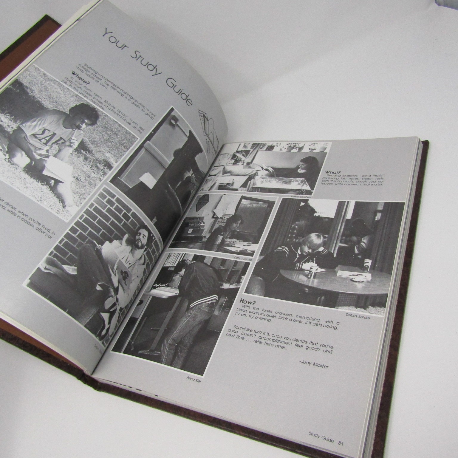 1980 UW-LaCrosse College Yearbook University Wisconsin Hardcover 272 Pages