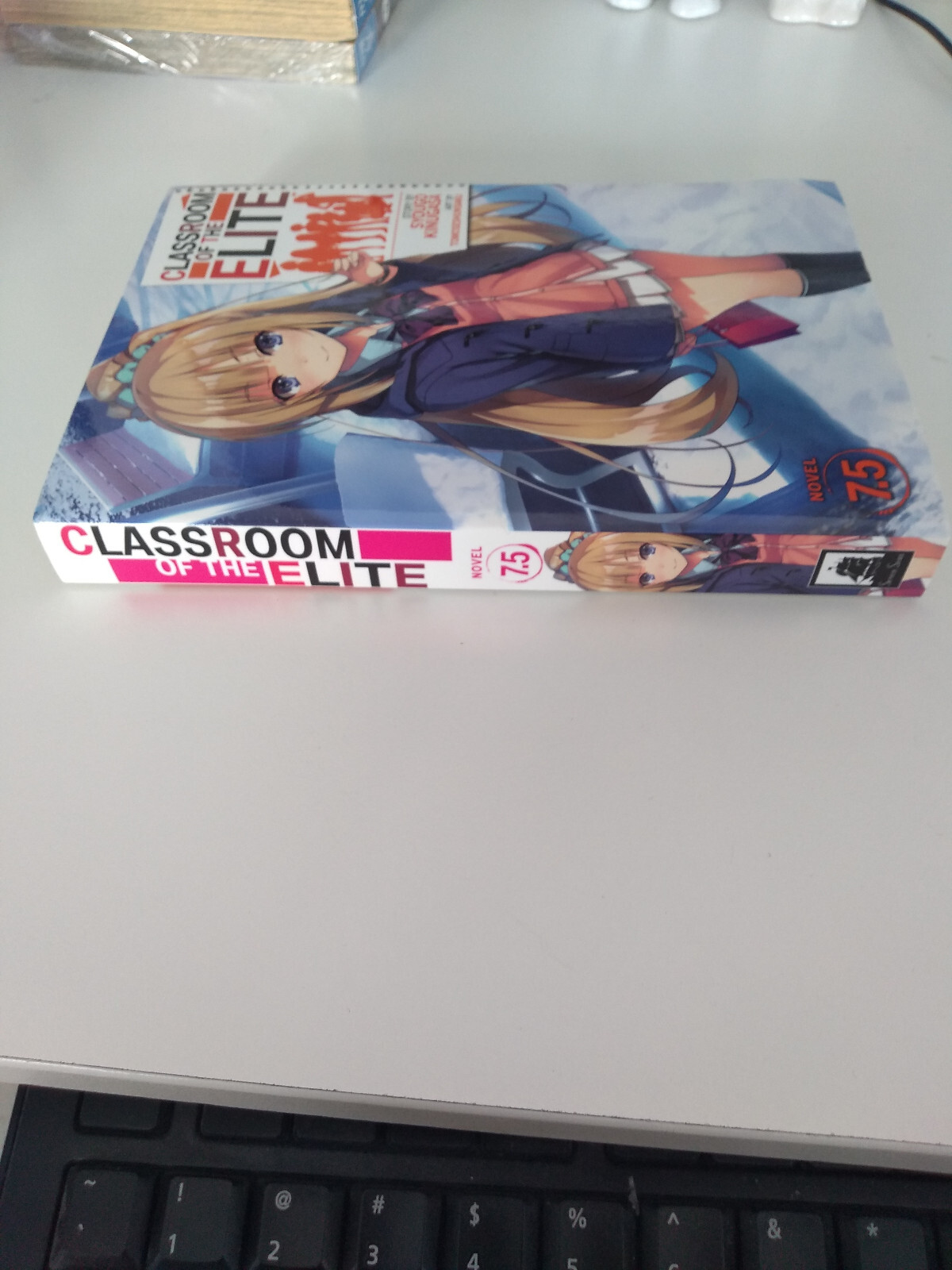 Classroom of the Elite Light Novel 7.5 in English, Excellent Condition!