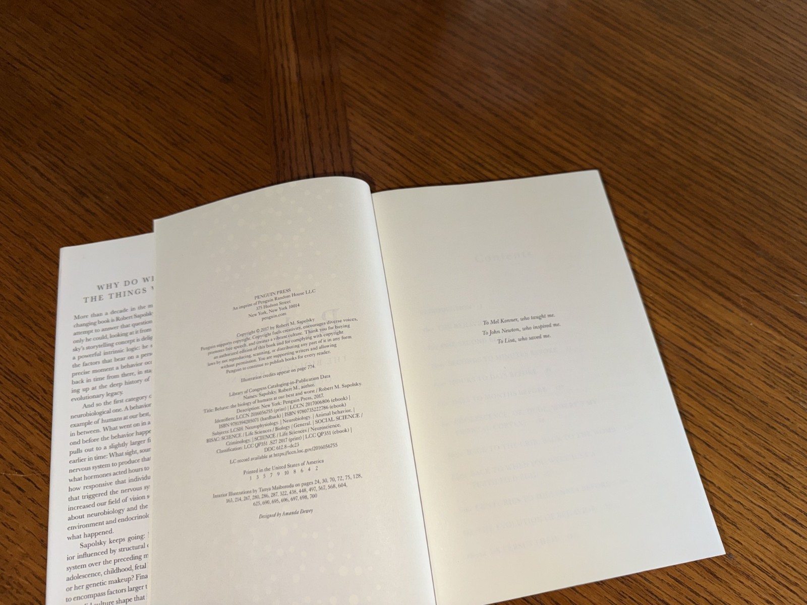 Behave : The Biology of Humans at Our Best and Worst by Robert M. Sapolsky…