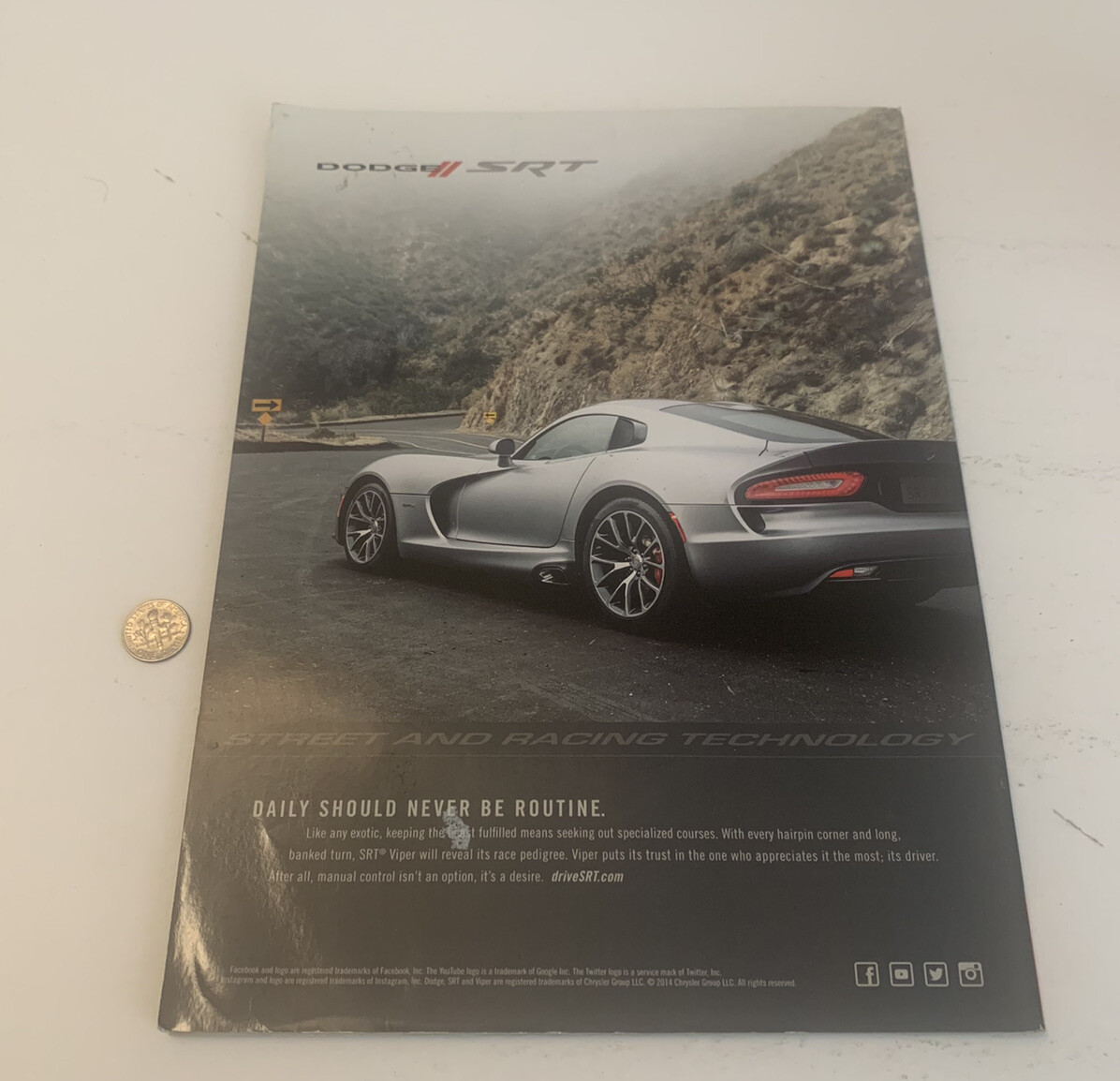 Automobile Magazine August 2014 Ripped Cover 102 Pages BMW Vision Board Scrap