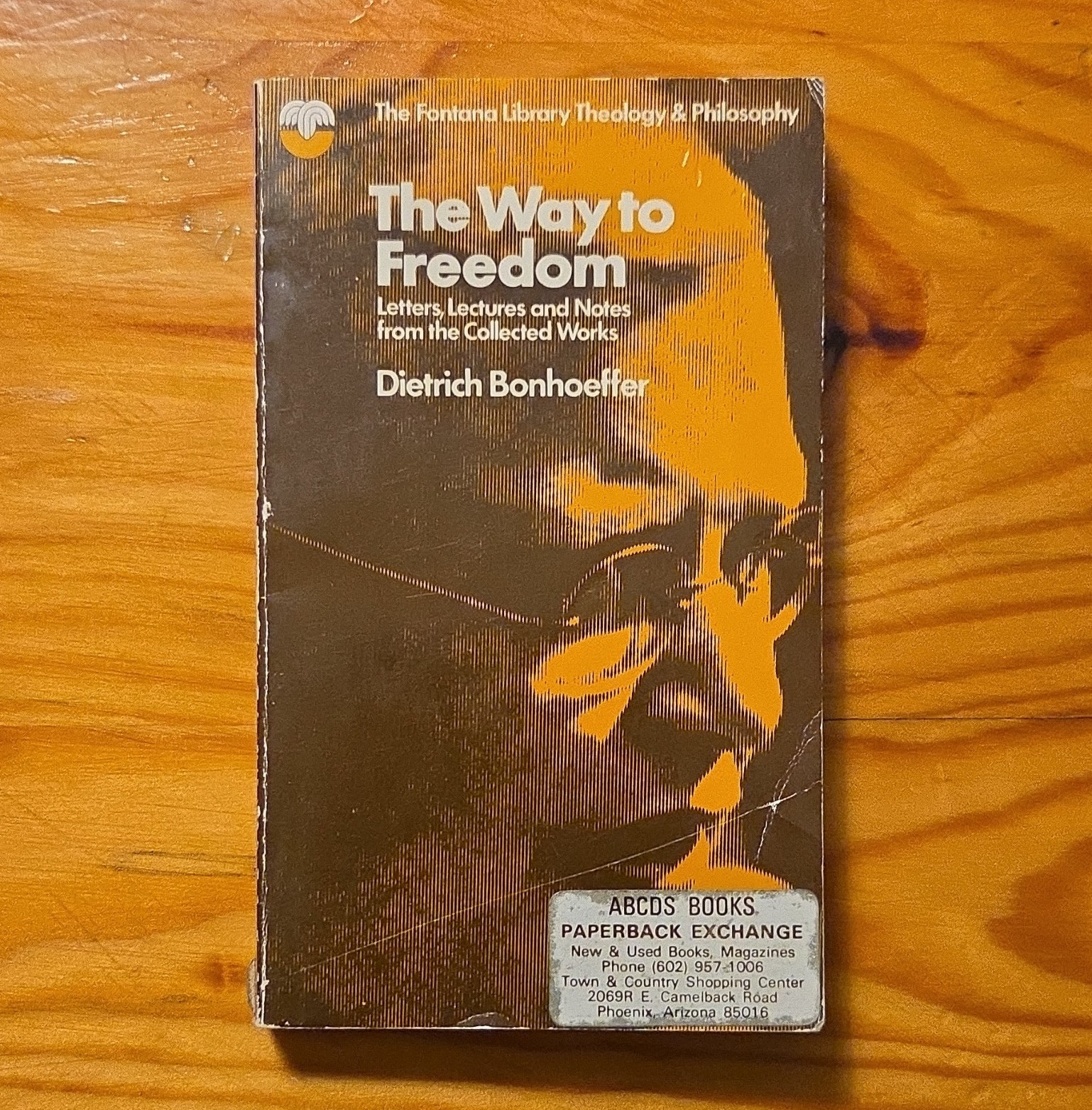 the way to freedom dietrich bonhoeffer pb collins+world 1972