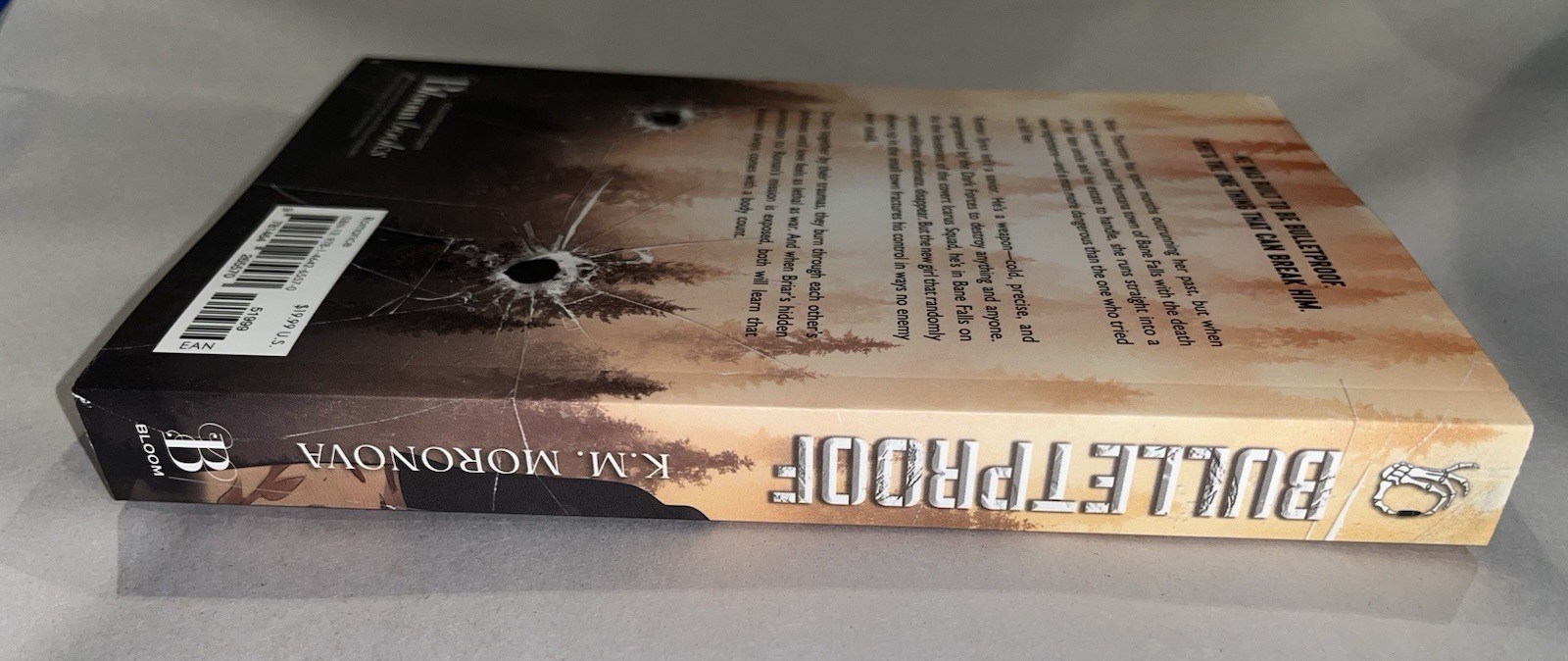 NEW Signed Bulletproof Paperback K.M. Moronova