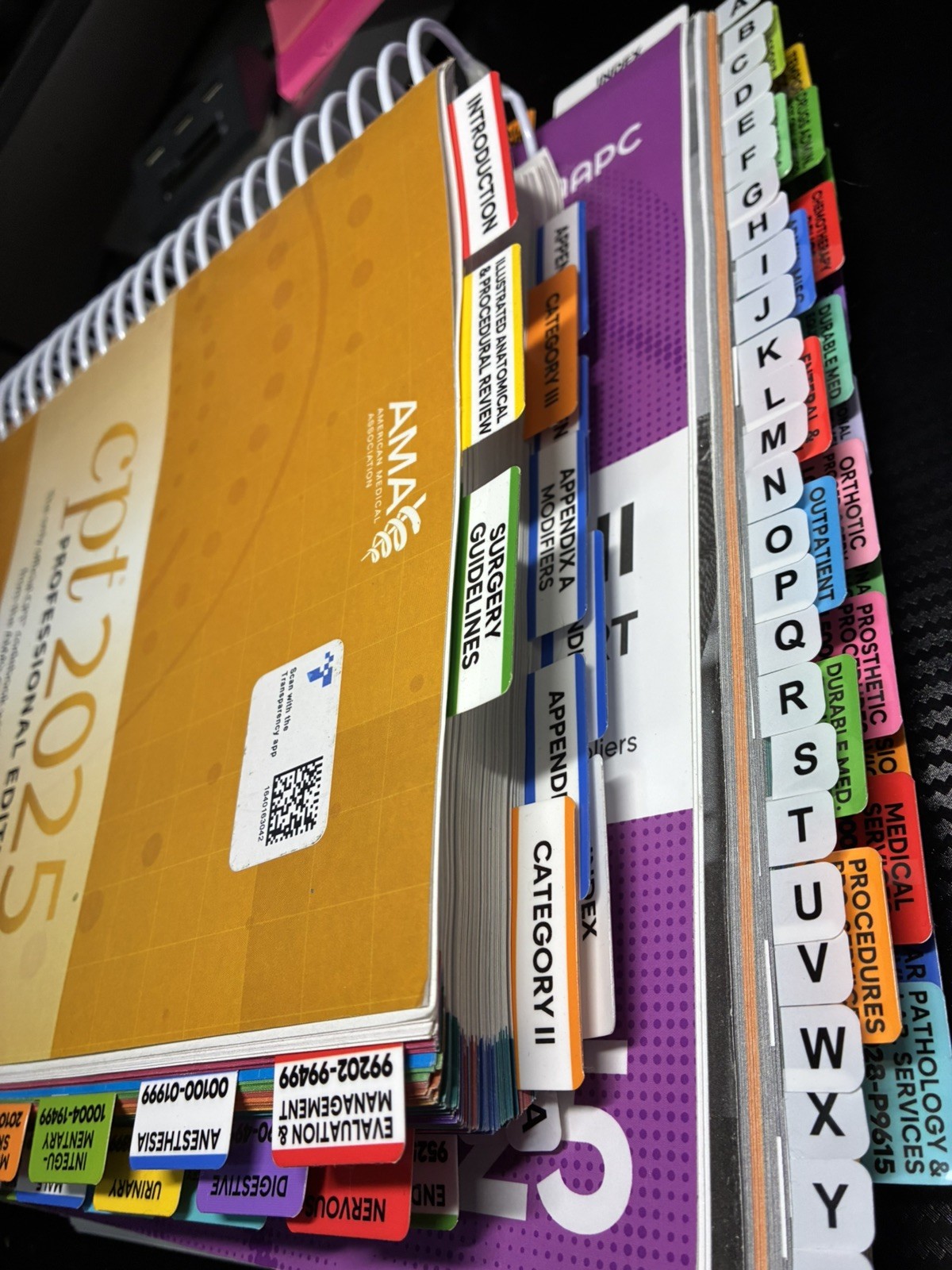 Coders bundle! AAPC 2025 iCD-10-CM, CPT and HCPCS Level II Expert Code Books