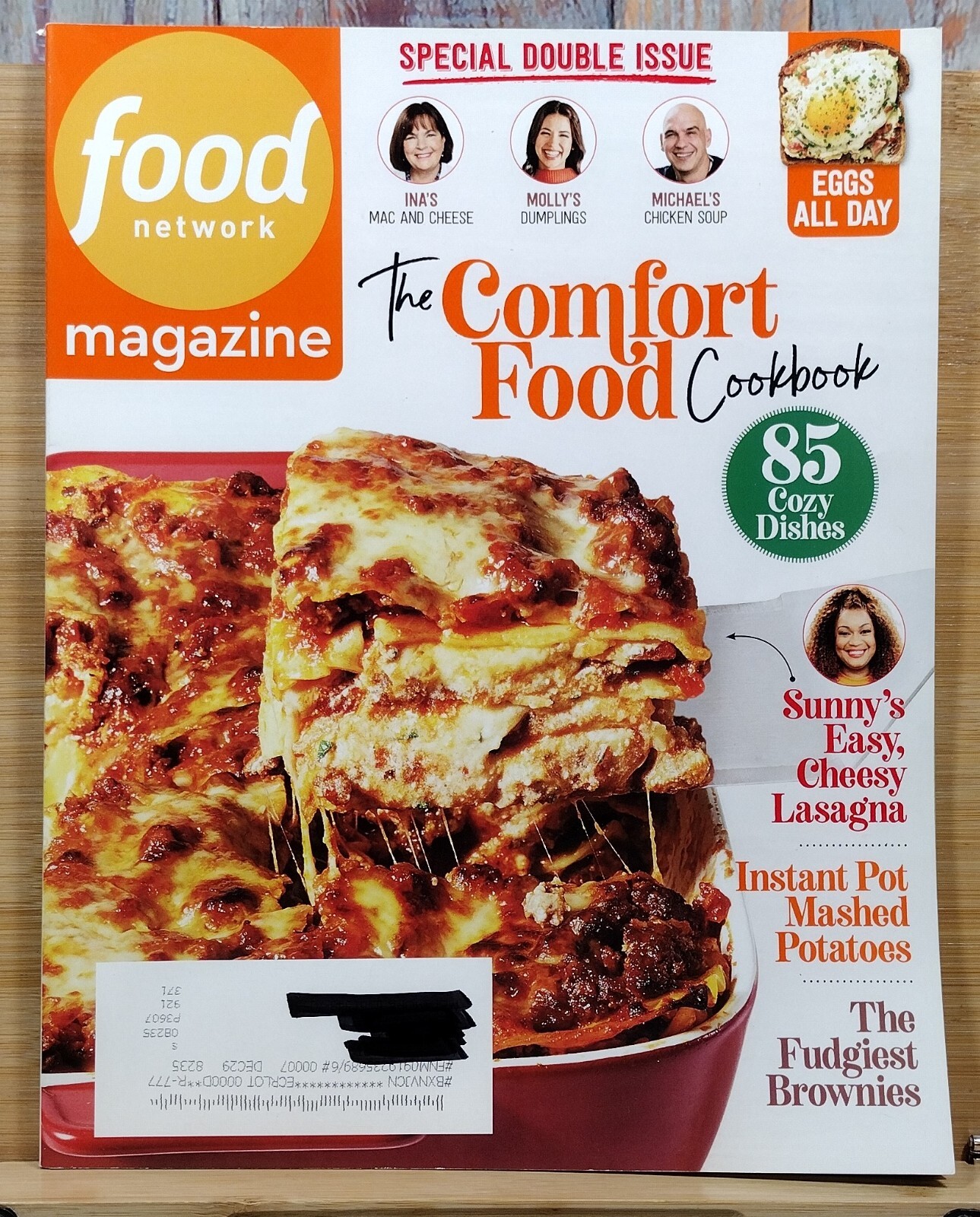 Food Network Magazine MARCH/APRIL 2022 Comfort Food Cookbook 85 Cozy Dishes
