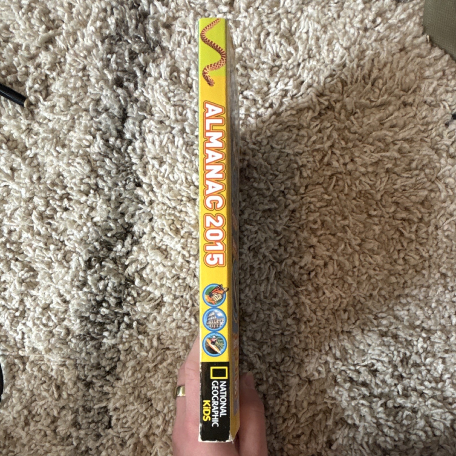 National Geographic Kids Almanac 2015 Illustrated Trade Paperback 352 Pages 2014