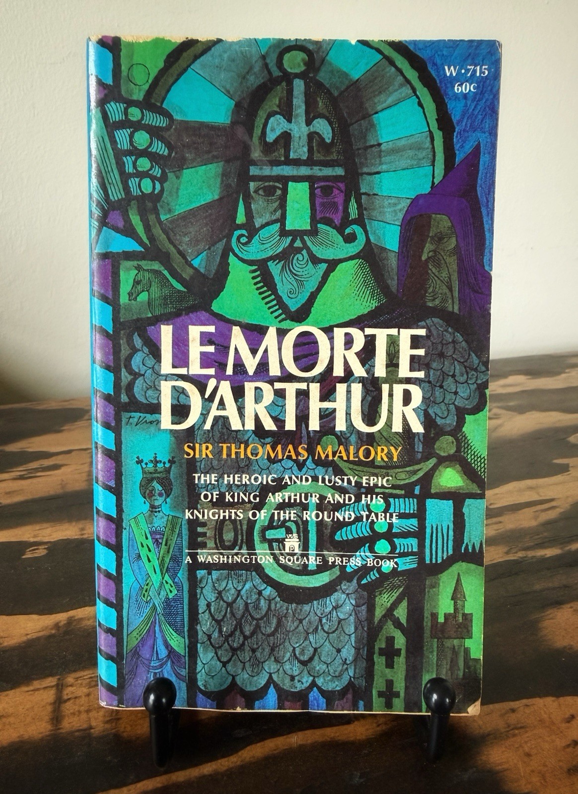 A Vintage 1963 Paperback Copy Of Le Morte D’Arthur By Sir Thomas Malory