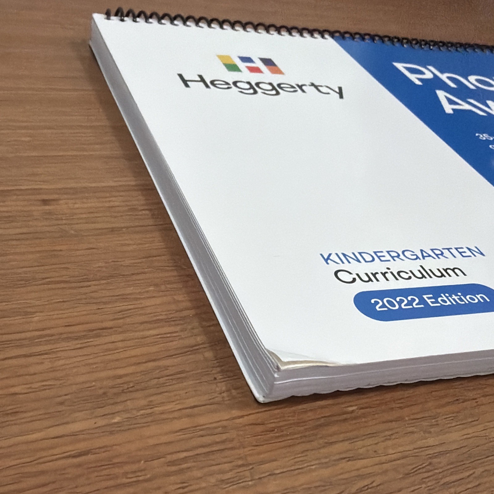 Heggerty Phonemic Awareness Book Kindergarten Curriculum 2022 Edition UNUSED