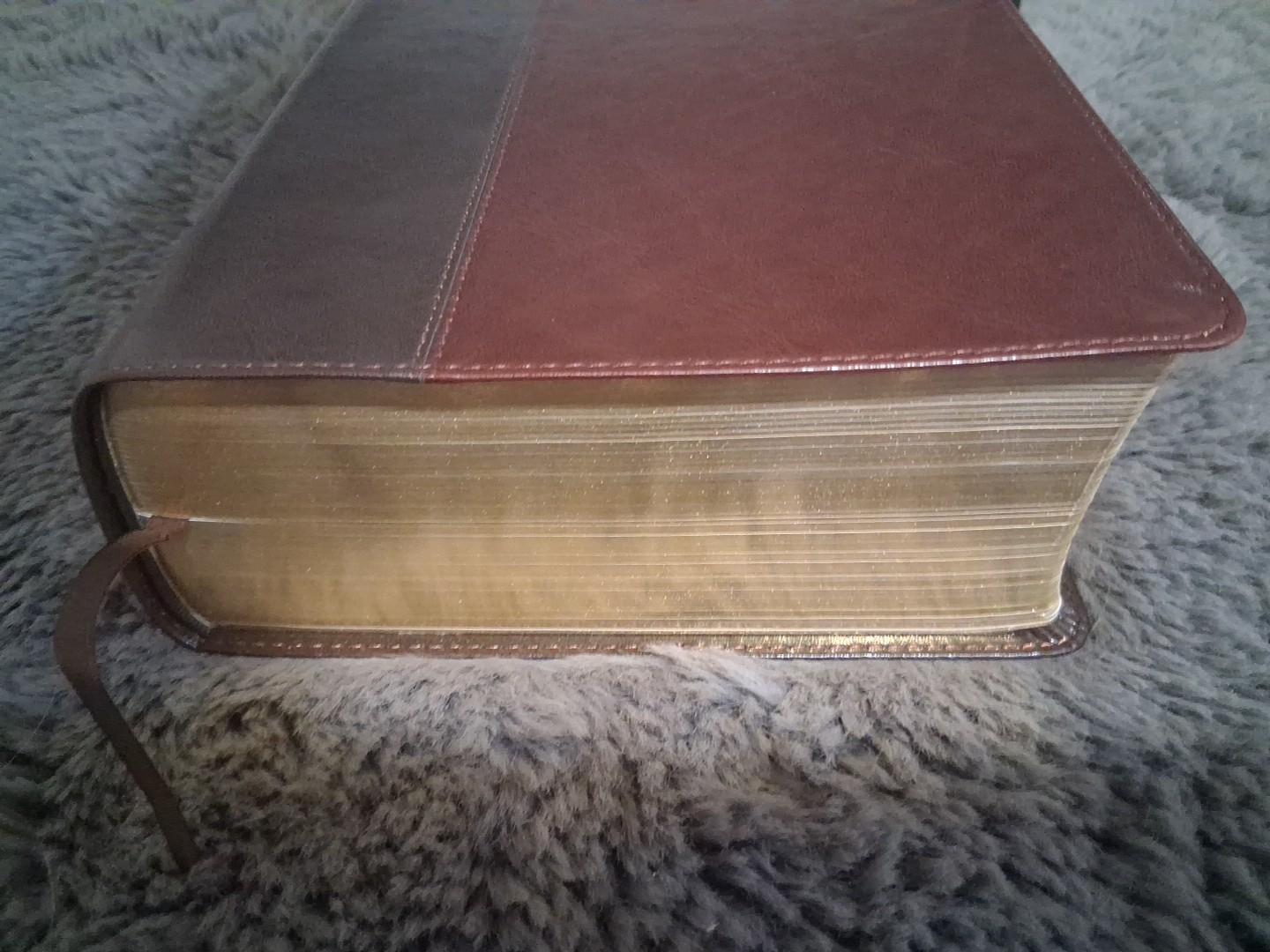 NLT Life Application Study Bible • Brown LeatherLike • Large Print $74.99 Retail