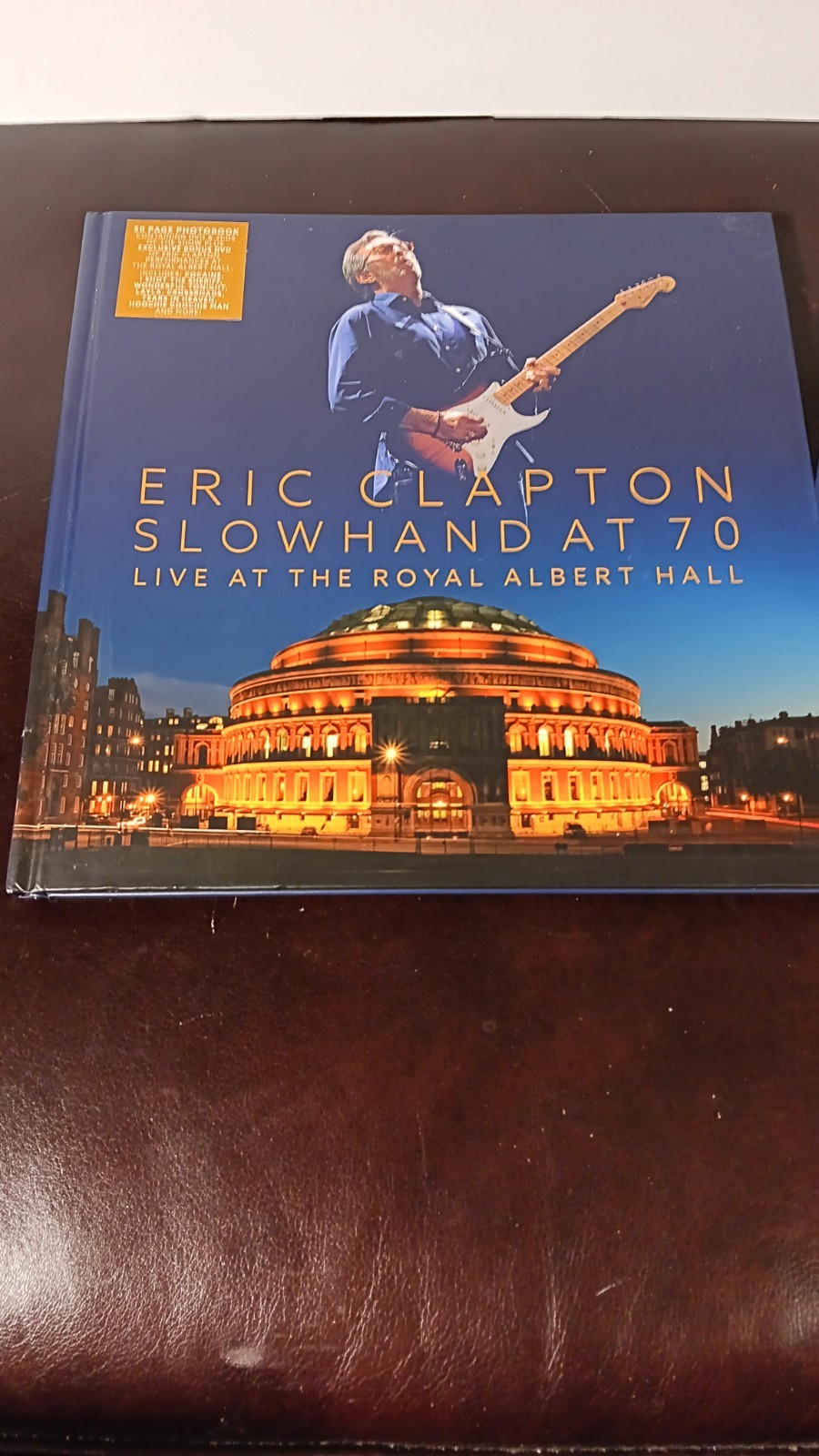 Eric Clapton Slowhand at 70 Live at Royal Albert Hall- photobook+2 DVD&rsquo;s+2 CD&rsquo;s