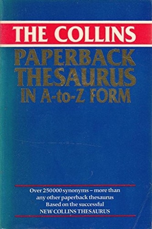 Thesaurus Dictionary Paperback