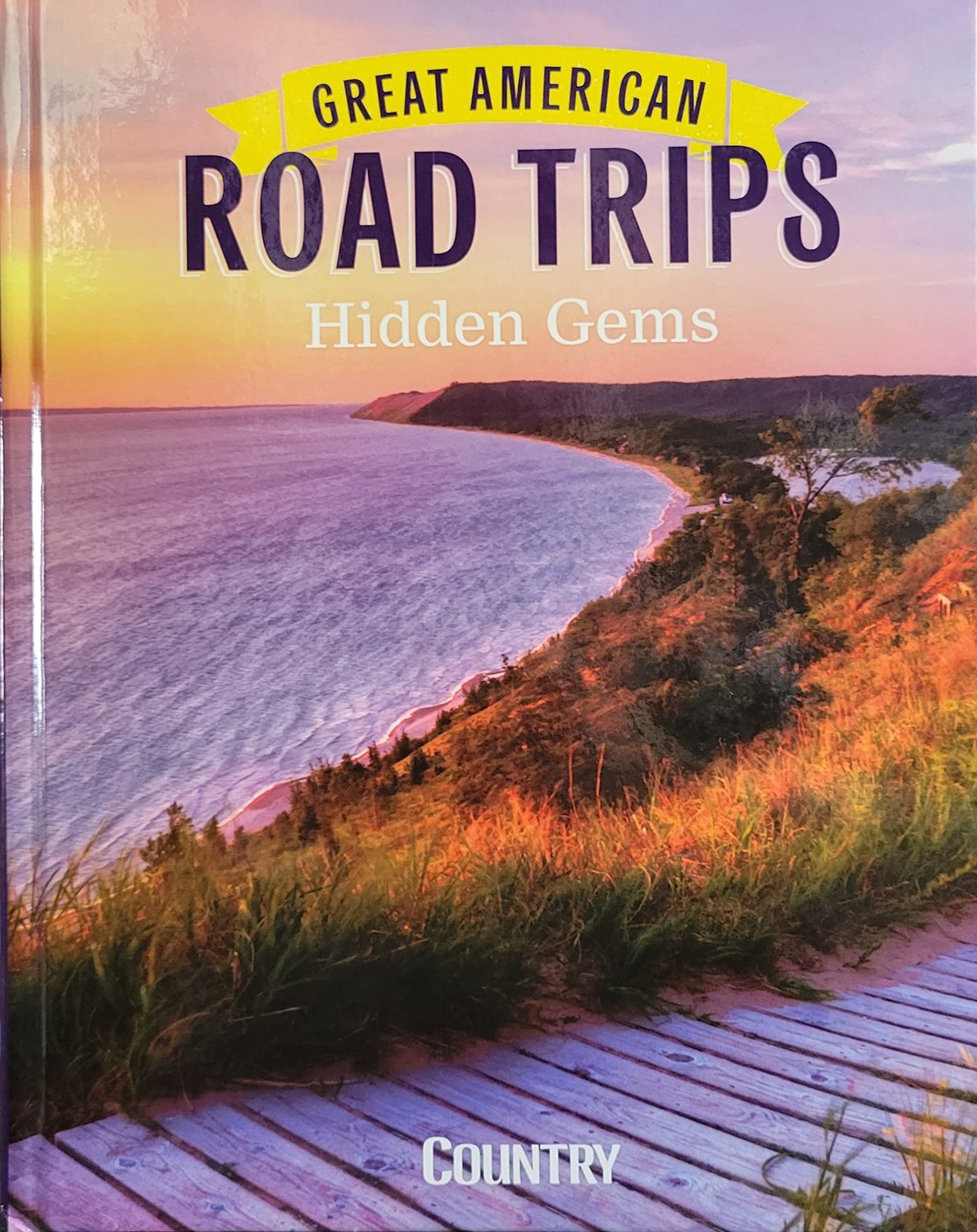 Great American Road Trips Hidden Gems Hard Cover Book, 192 Pages, 8.25&Prime;x11&Prime;