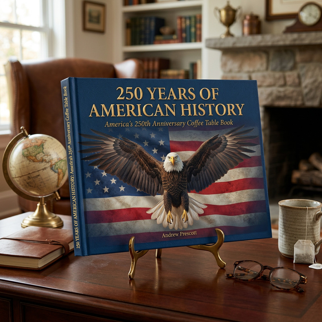 250 Years of American History: America&rsquo;s 250th Anniversary Coffee Table Book (20