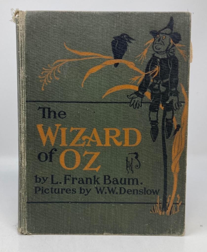 Vintage The Wizard of OZ Book Frank Baum Donohue 3rd Ed 2nd print Hardcopy