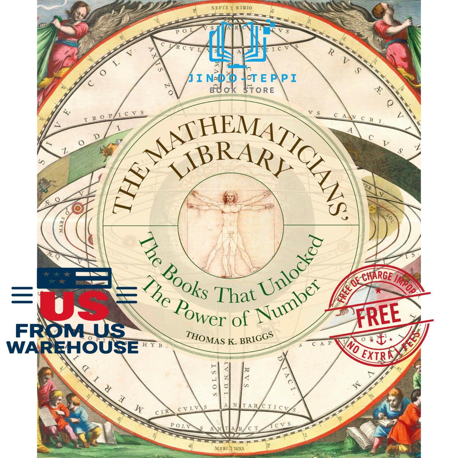 The Mathematicians&rsquo; Library Hardcover Math History Book 2025 Briggs