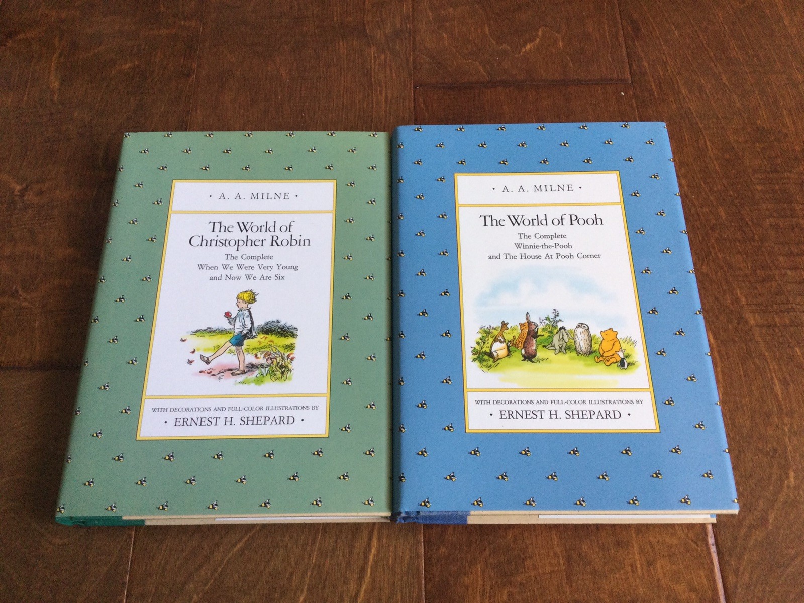 The World of Pooh and Christopher Robbin Hardcover Book Set A. A. Milne 1985