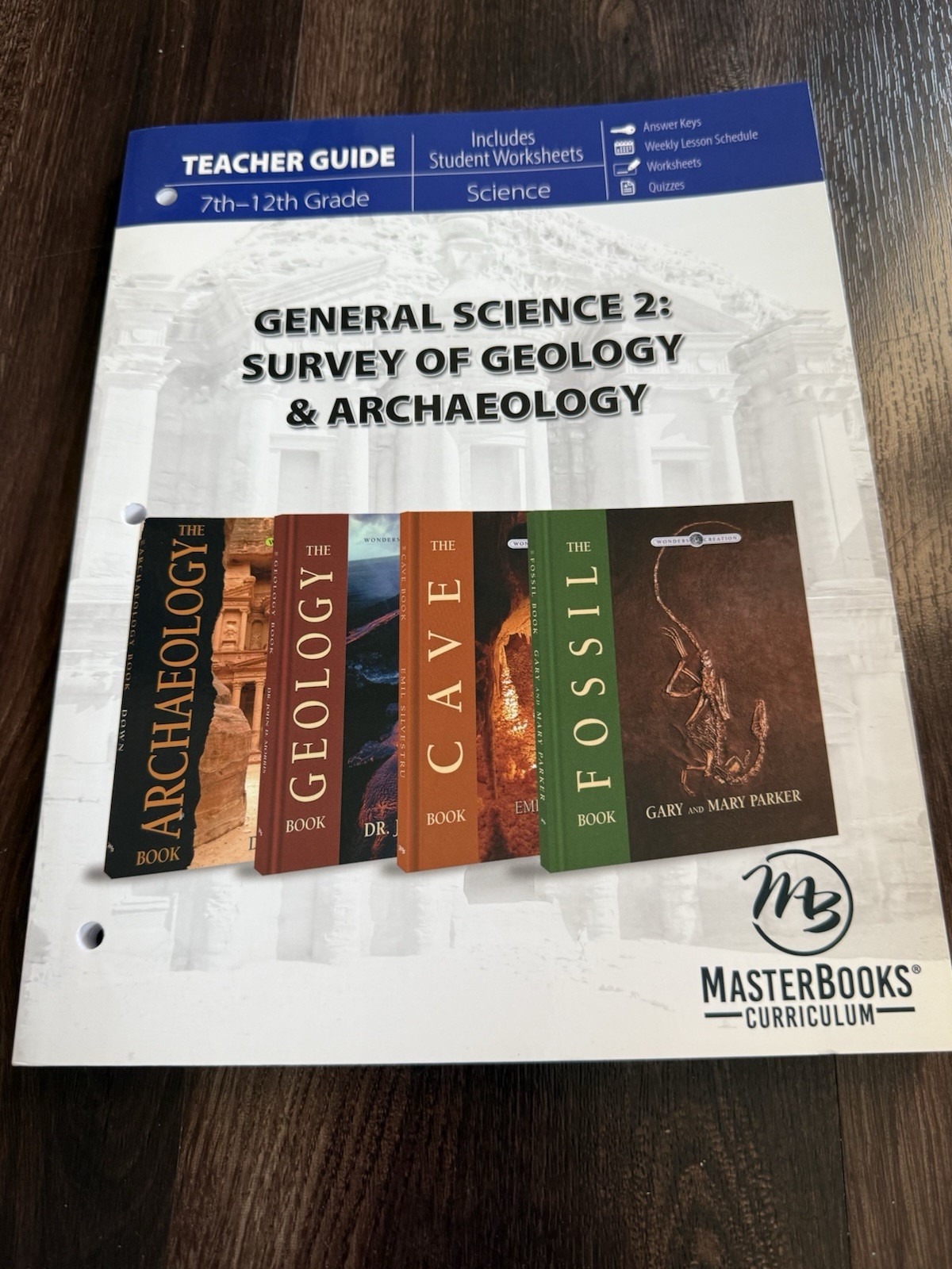 General Science 2: Survey of Geology & Archaeology Teacher Guide by Master Books