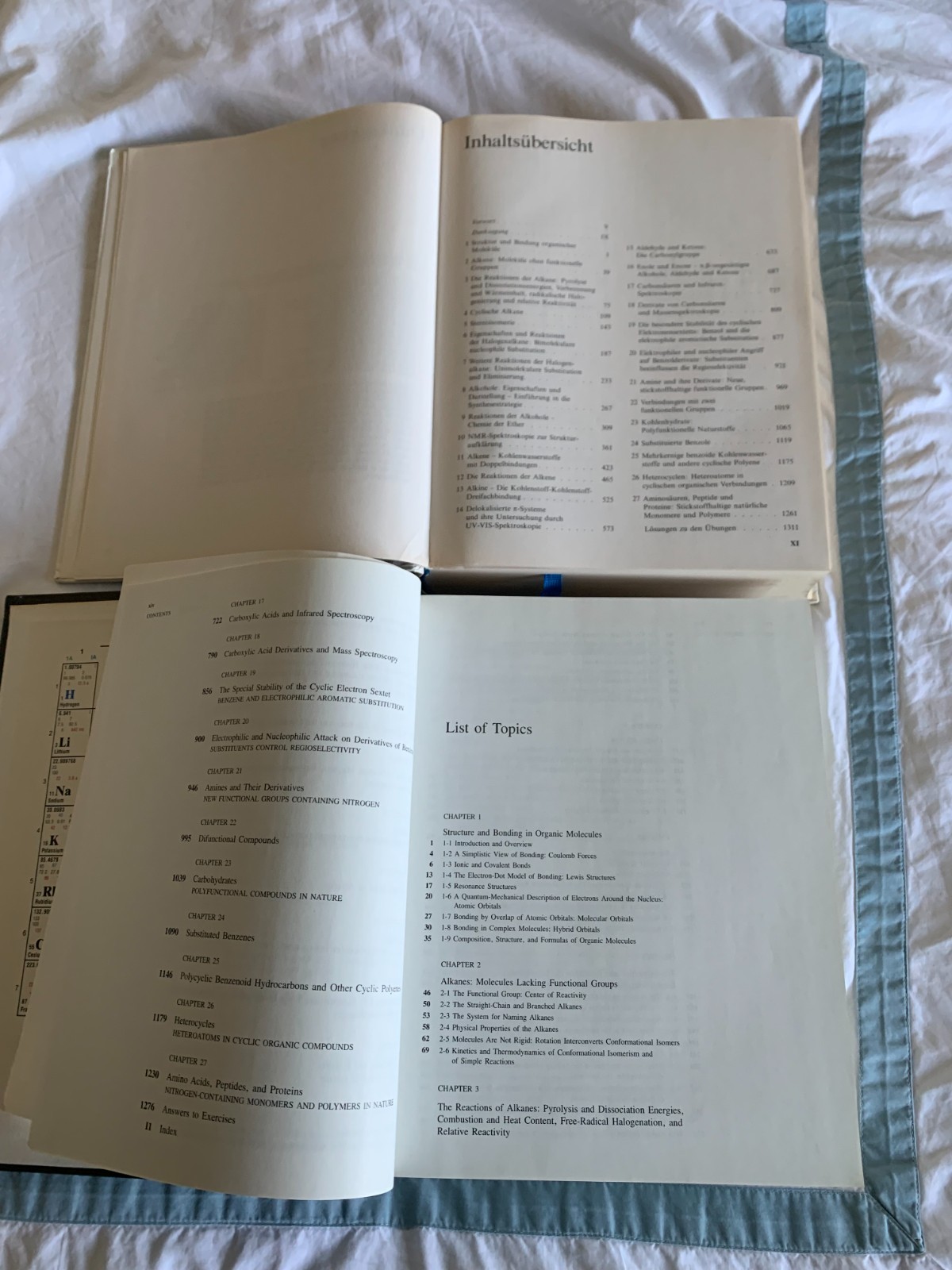 English and German Matched Organic Chemistry Textbooks by K. Peter C. Vollhardt