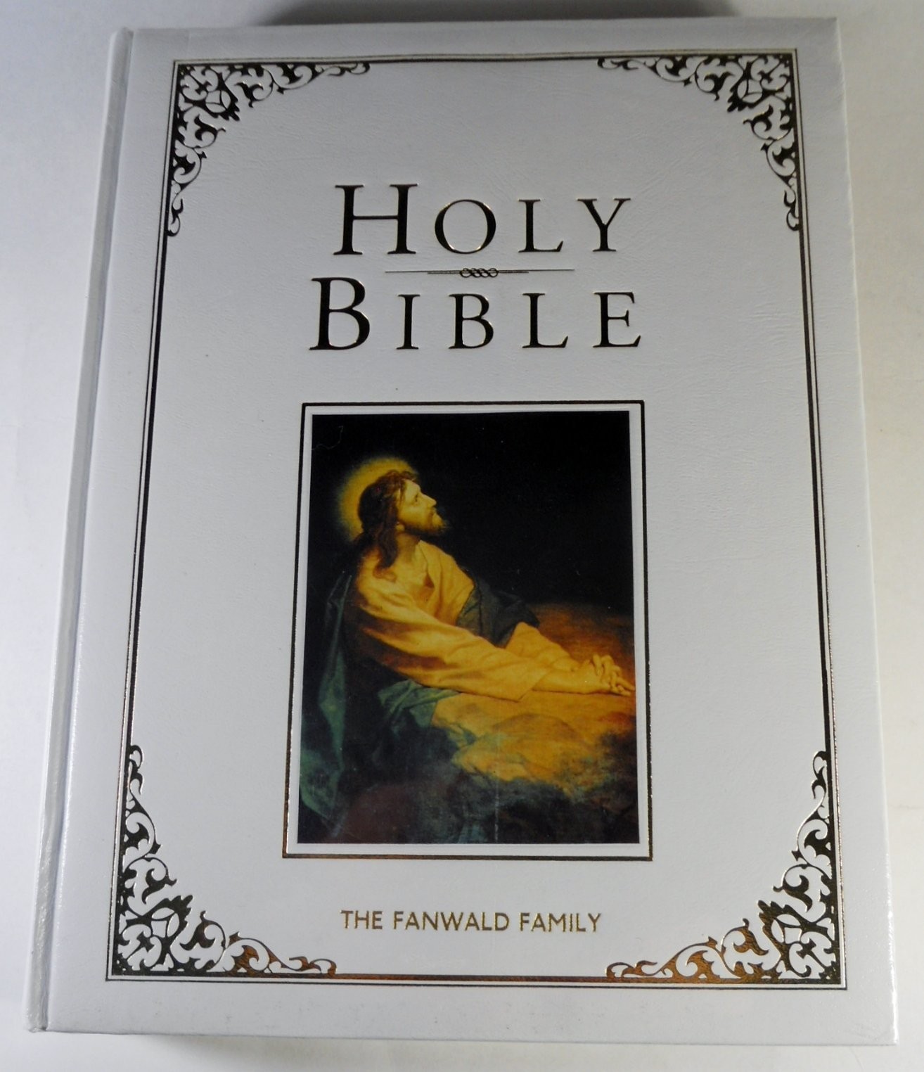 The Cornerstone Family Bible: King James Version/White