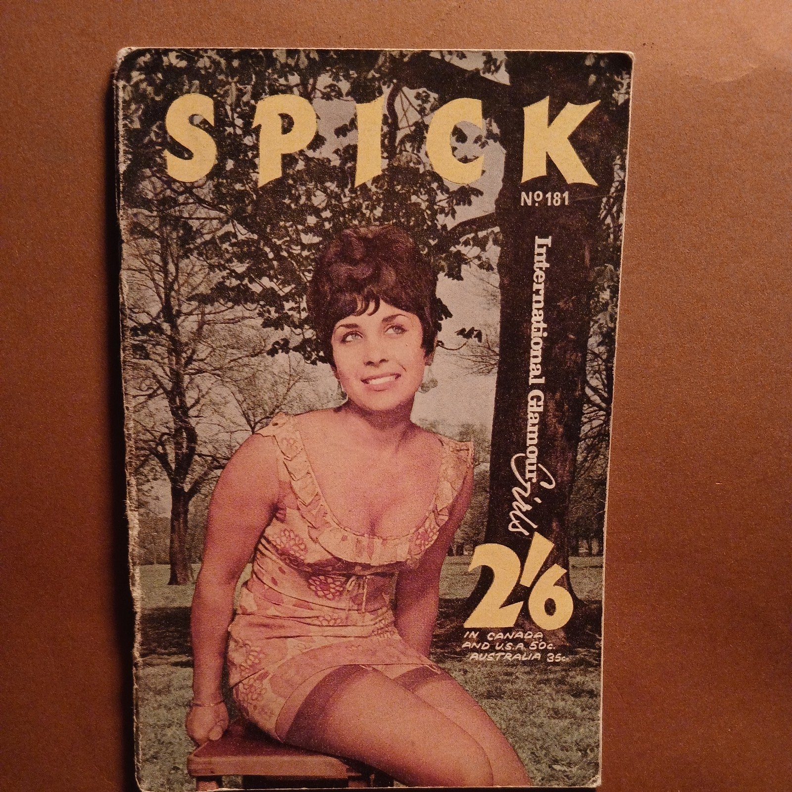 spick Vintage Magazines Non Full Nudity issues number 181