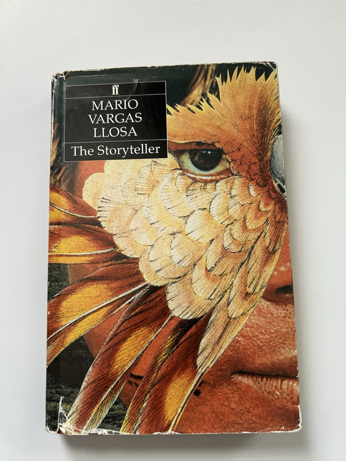 The Storyteller By Mario Vargas Llosa , Hardcover 1990 Dust Jacket Vintage