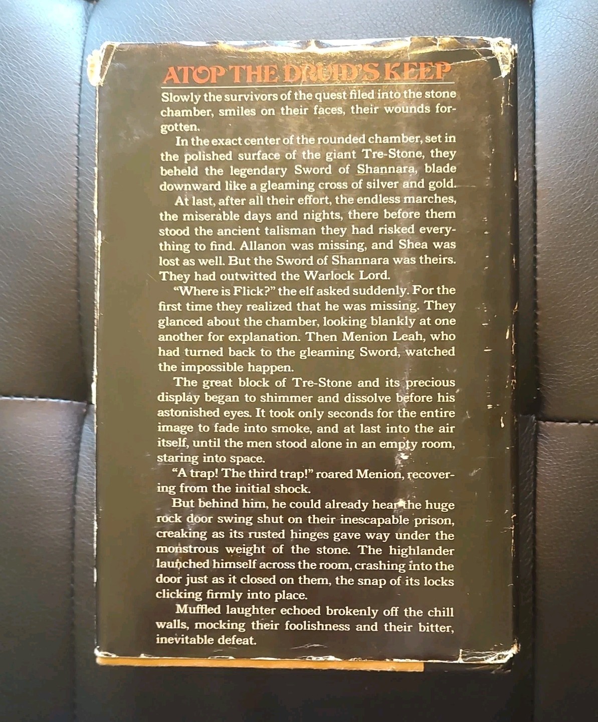 Terry Brooks / The Sword of Shannara 1977 BCE HB HC DJ