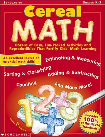 CEREAL MATH (GRADES K-2) By L. Karol Yeatts **Mint Condition**