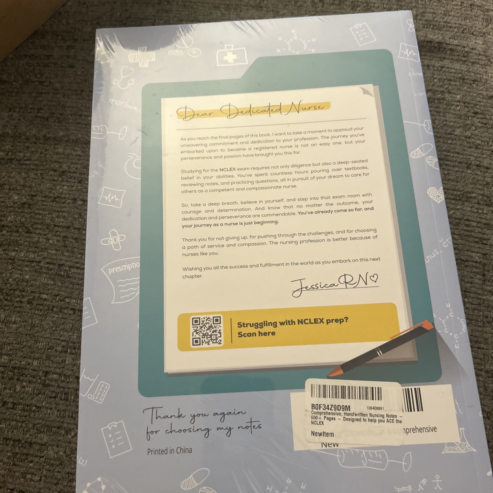 Nurse Nessa Ultimate Nursing Notes Bundle 600+ Pages NCLEX Prep Study Guide RN