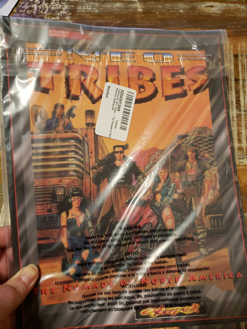 RTGCP33711 R. Talsorian Games Cyberpunk 2020: Neotribes Like New