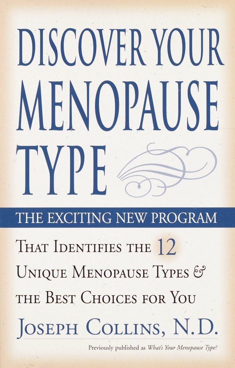 Discover Your Menopause Type – paperback Collins, Joseph