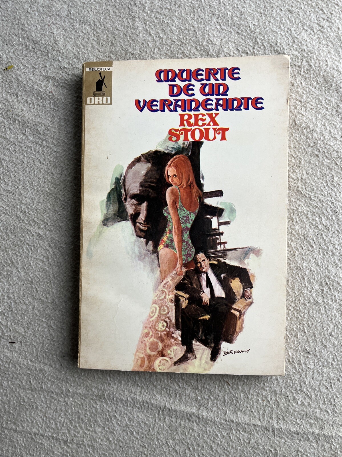 Rex Stout Nero Wolfe Paperback Foreign Language Lot Of 7 – German / Spanish