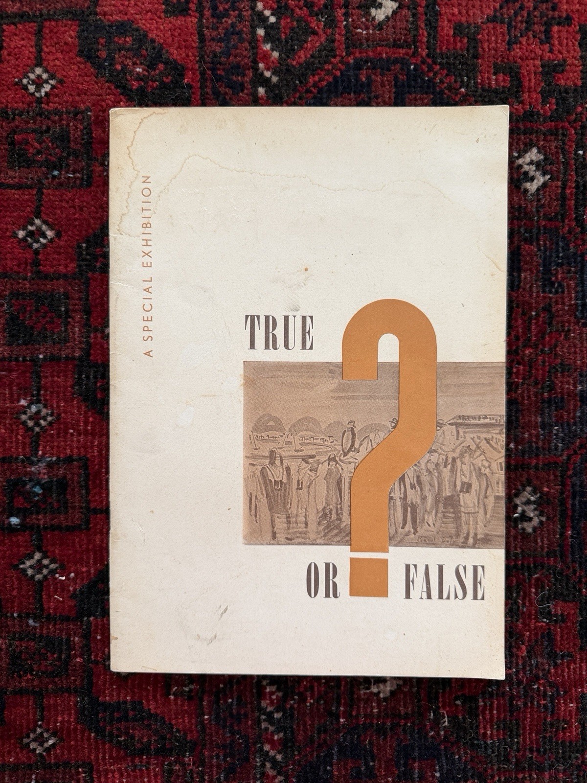 True or False Exhibition Catalog 1953 Corning Museum Glass Stedelijk Art