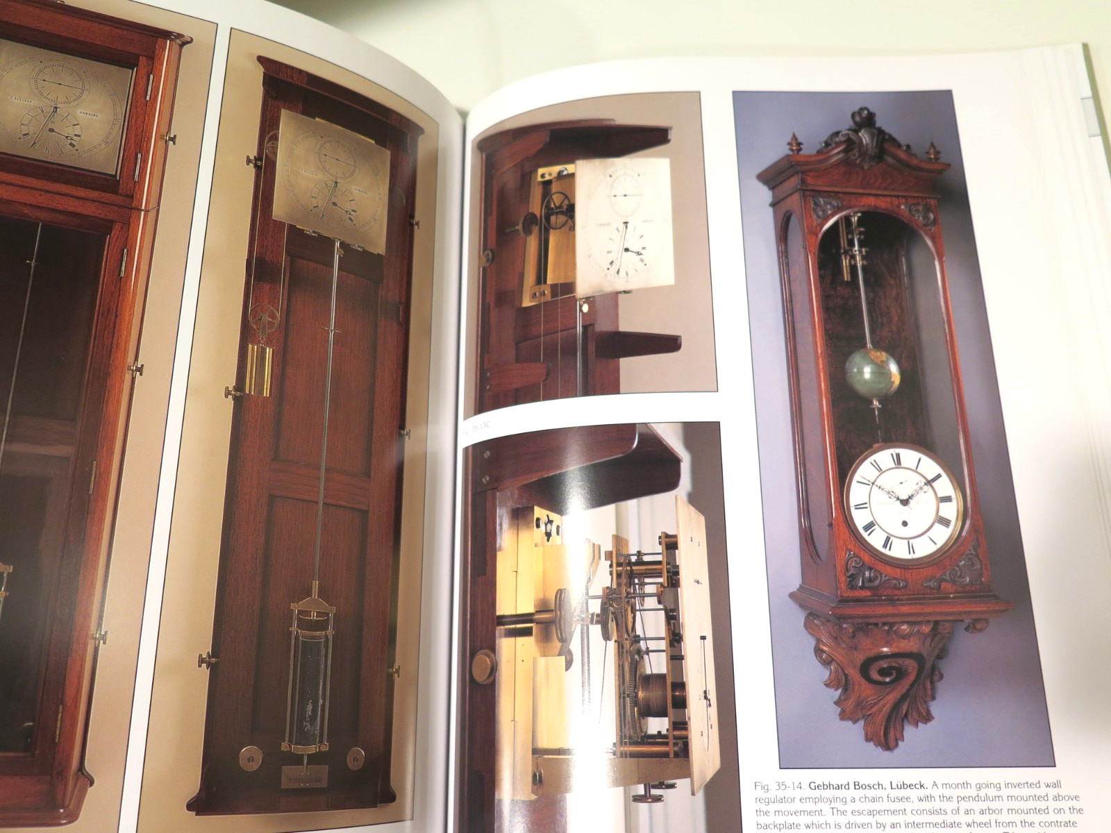 Precision Pendulum Clocks by Derek Roberts France Germany America Advancements