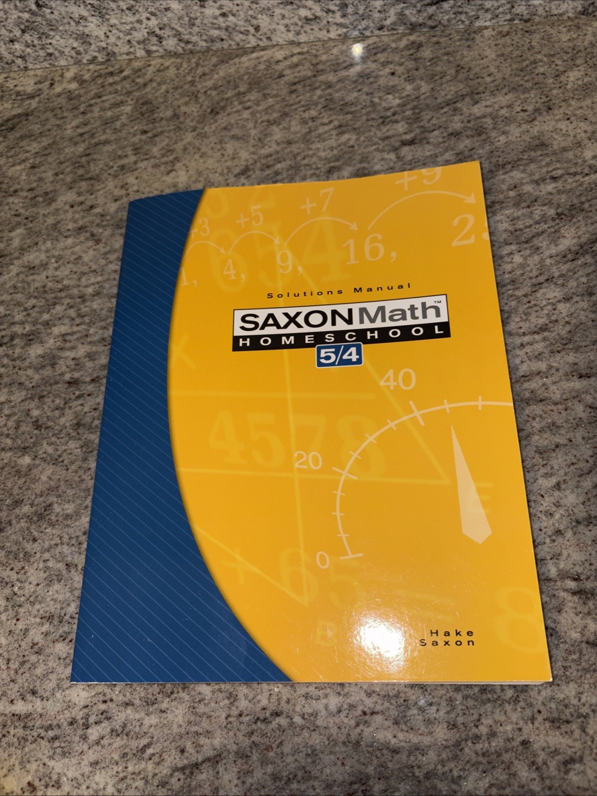 Saxon Math 5/4 Homeschool : Solutions Manual by Stephen Hake and Saxon…