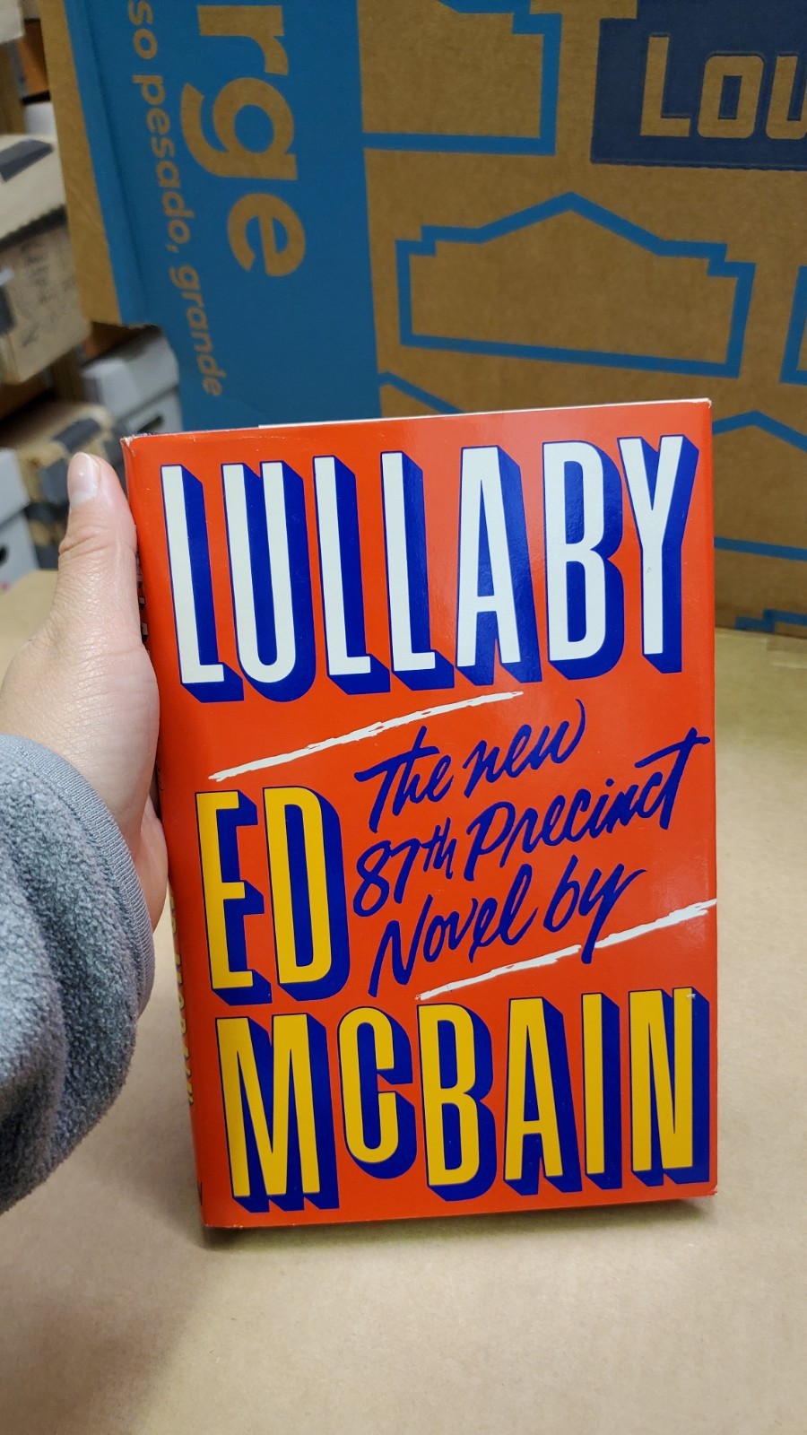Lullaby By Ed McBain William Morrow 1989 Hardcover A 87th Precinct Novel