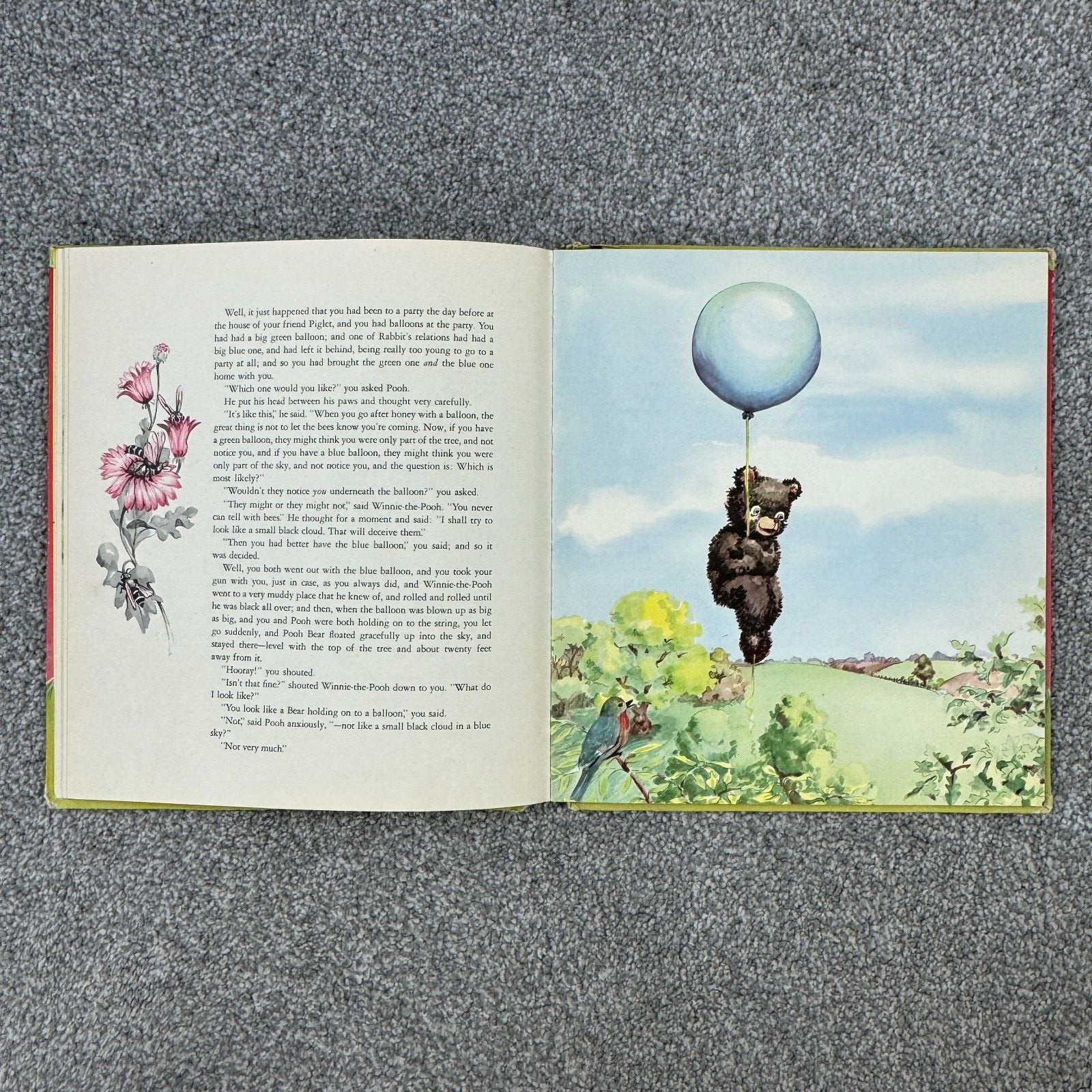 Winnie The Pooh By A. A. Milne 1946 Illustrated By Helen Page Vintage Hardback