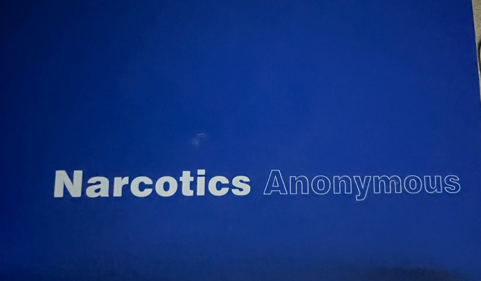 Narcotics Anonymous Sixth Edition 2008 Hardcover Dust Cover NA Book