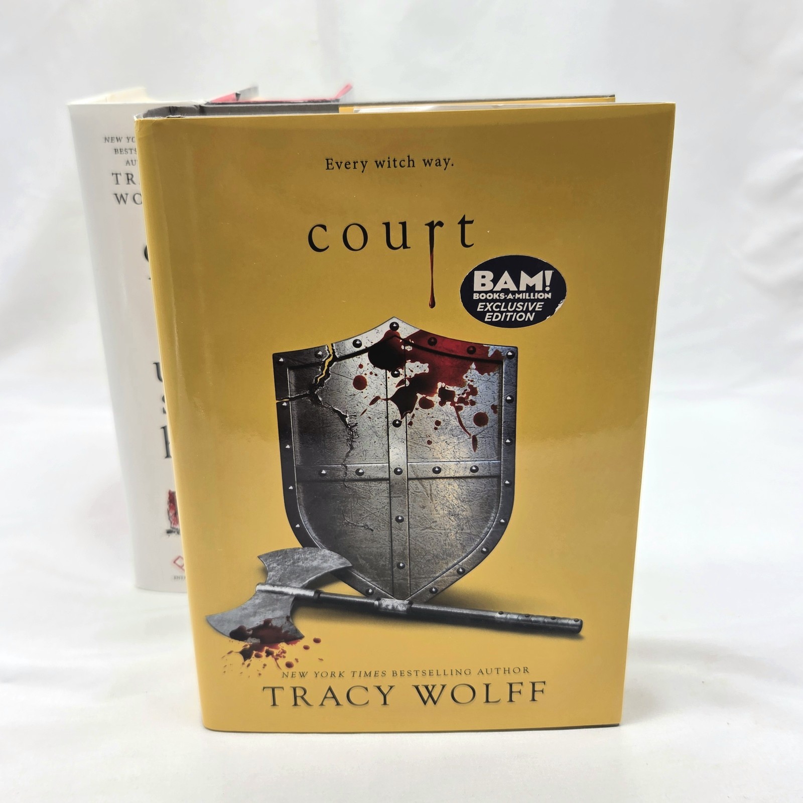 Crave Series Lot of 4 by Tracy Wolff Hardcover Crave Crush Covet Court HCDJ