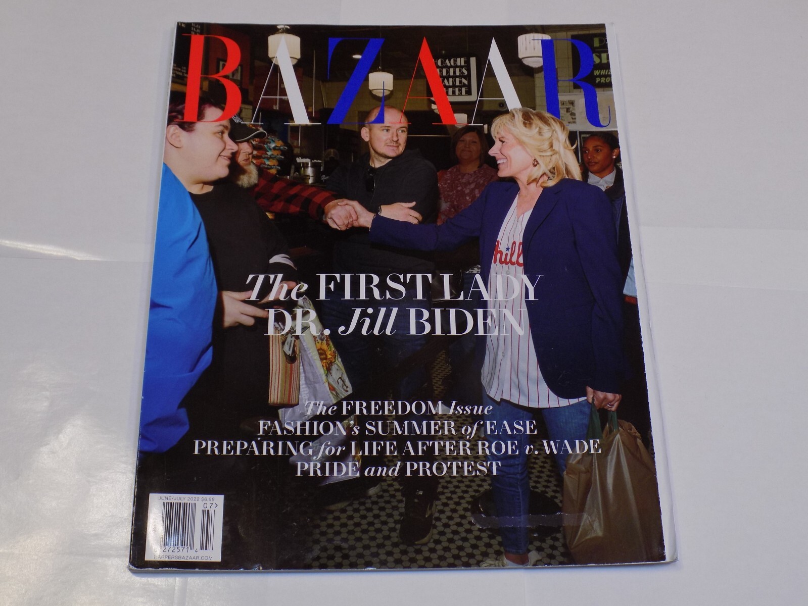 Harper&rsquo;s Bazaar Magazine June July 2022 Freedom Issue Dr Jill Biden Roe vs Wade