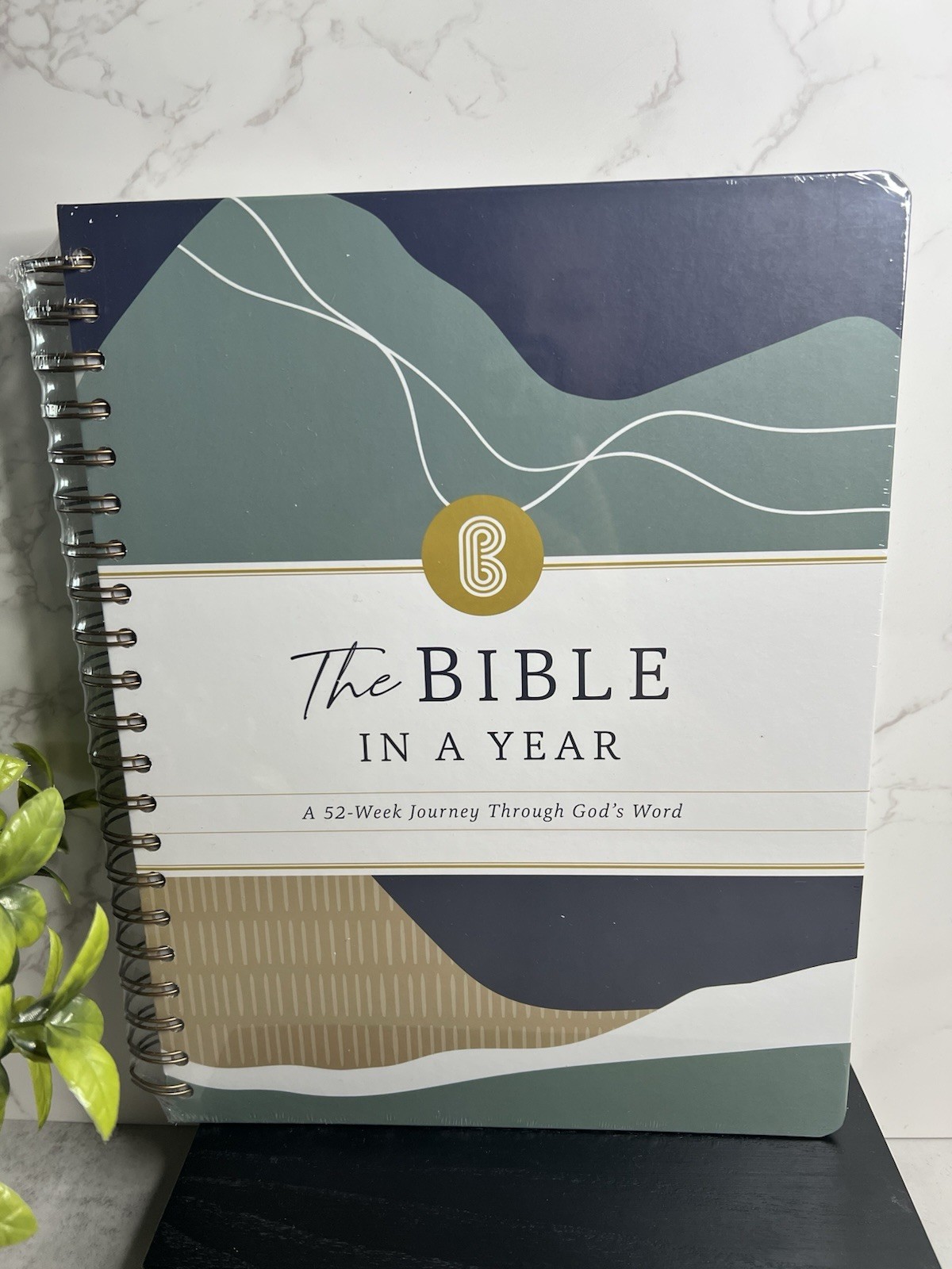 The Bible in a Year Spiral Bound Journal: 52-Week Journey Through God’s Word