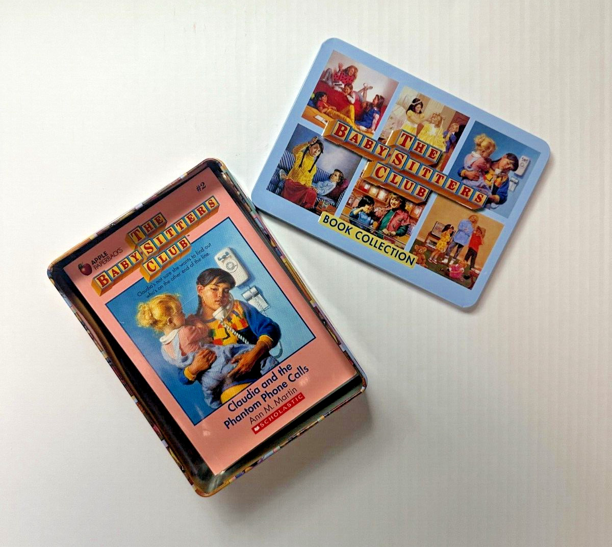 The Baby Sitters Club Retro Book Collection Tin Box with Set of 4 Books