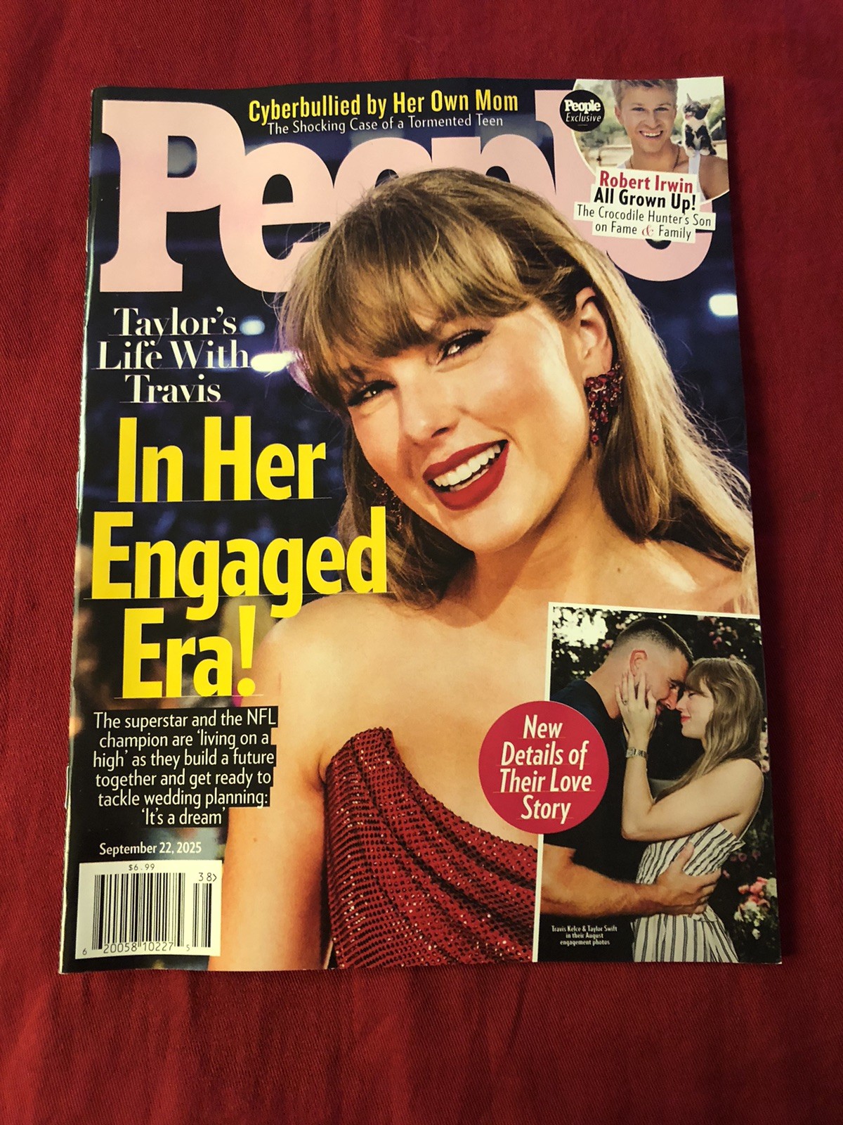 People Magazine September 22, 2025 ~ Taylor Swift In Her Engaged Era! Irwin