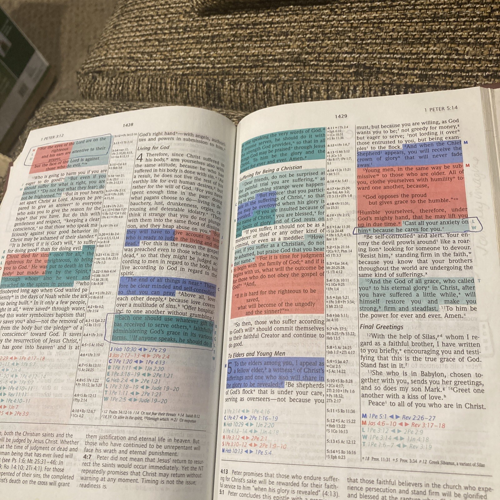 Prophecy Marked Reference Study Bible by Grant R. Jeffrey (Hardcover)