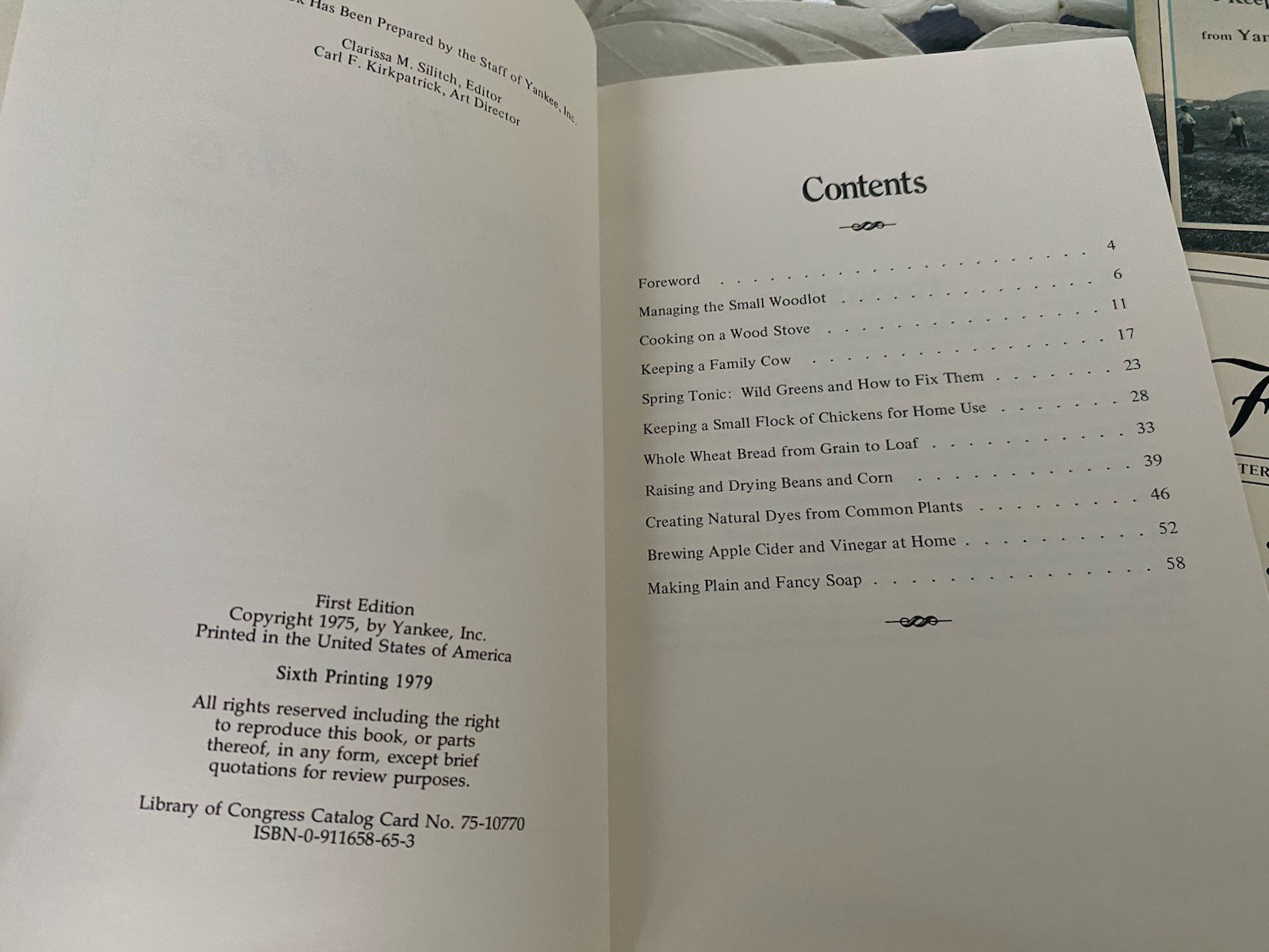 Book: Vintage The Forgotten Arts Books 1 – 4 in slipcase 1979 Yankee Magazine