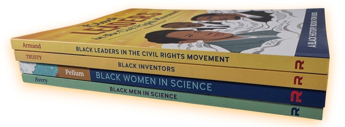 Black History Biographies 4 Book Box Set Inspiring People for Kids Ages 8-12