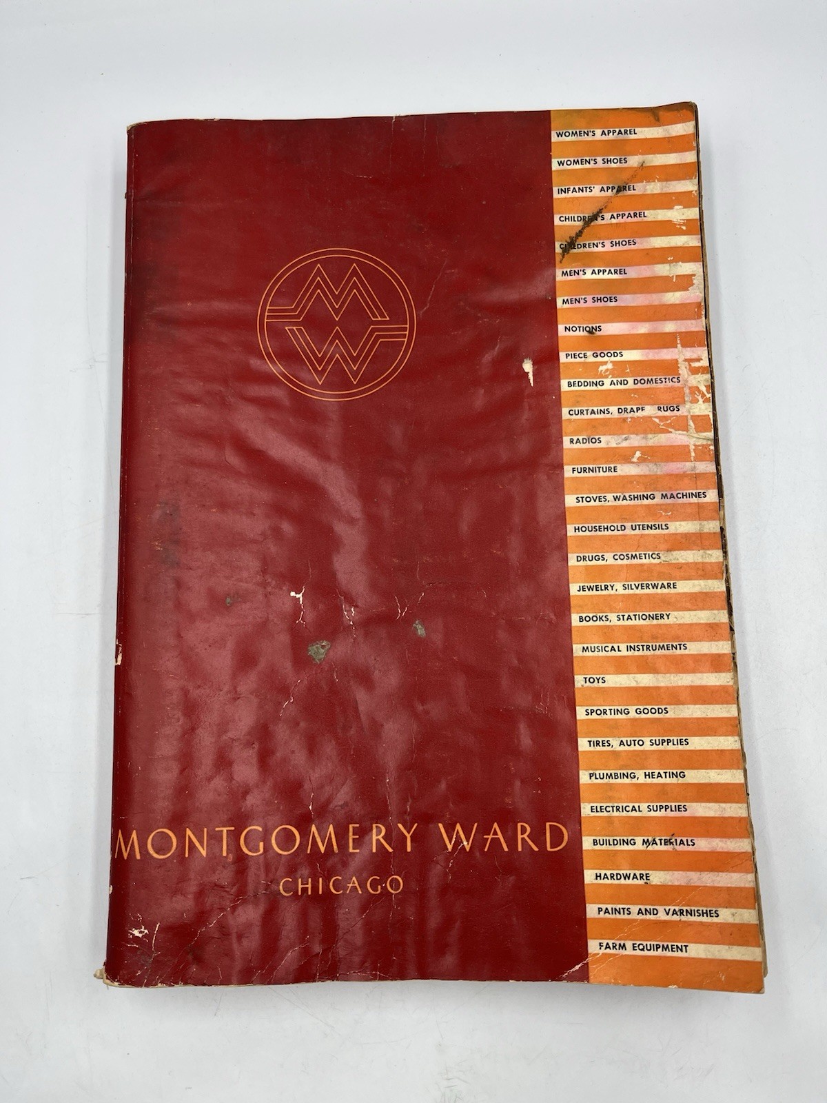 Vintage 1934-1935 Montgomery Ward Fall & Winter Catalog 600 + pages CHICAGO