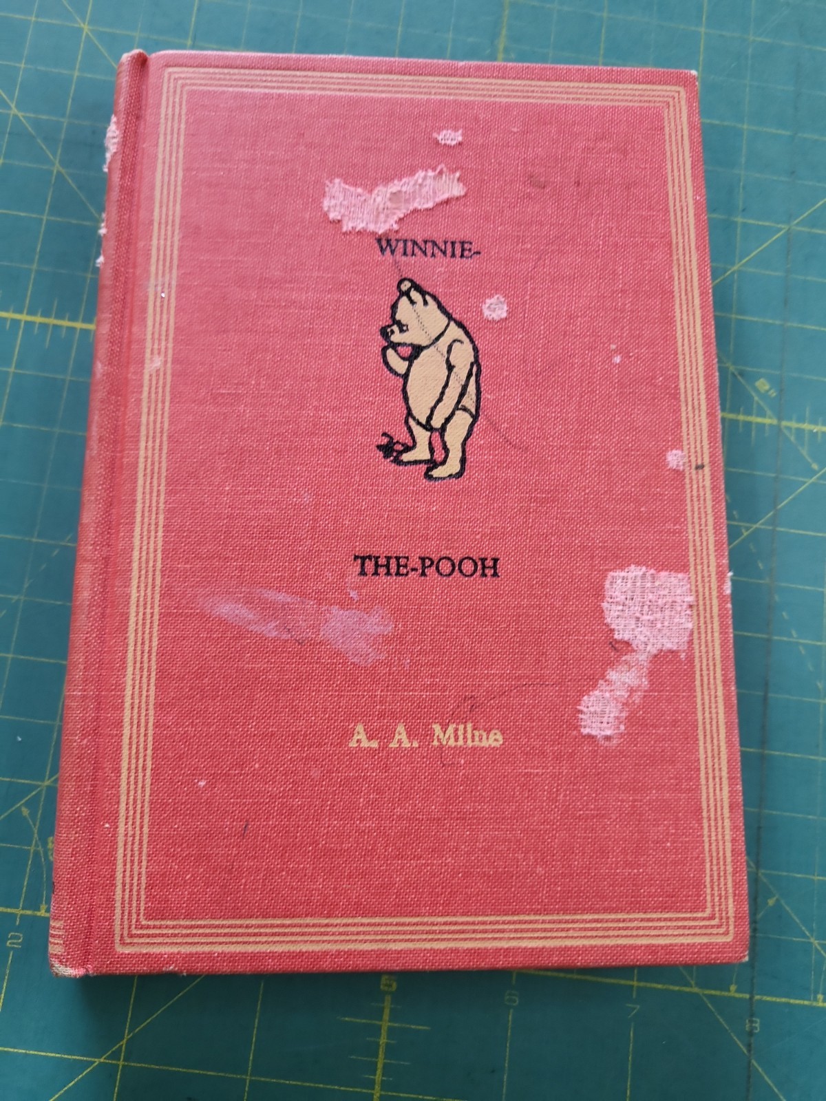 Winnie-the-Pooh by A.A. Milne 1961 E.P. Dutton Vintage Red Hardcover Illustrated