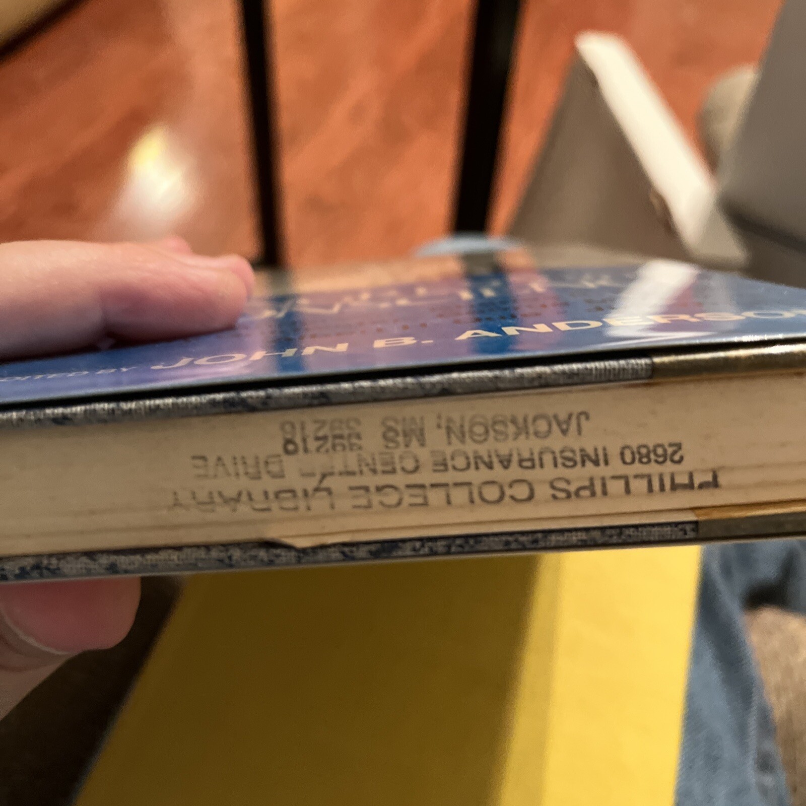Congress and Conscience by John Anderson-HCDJ-1st Edition
