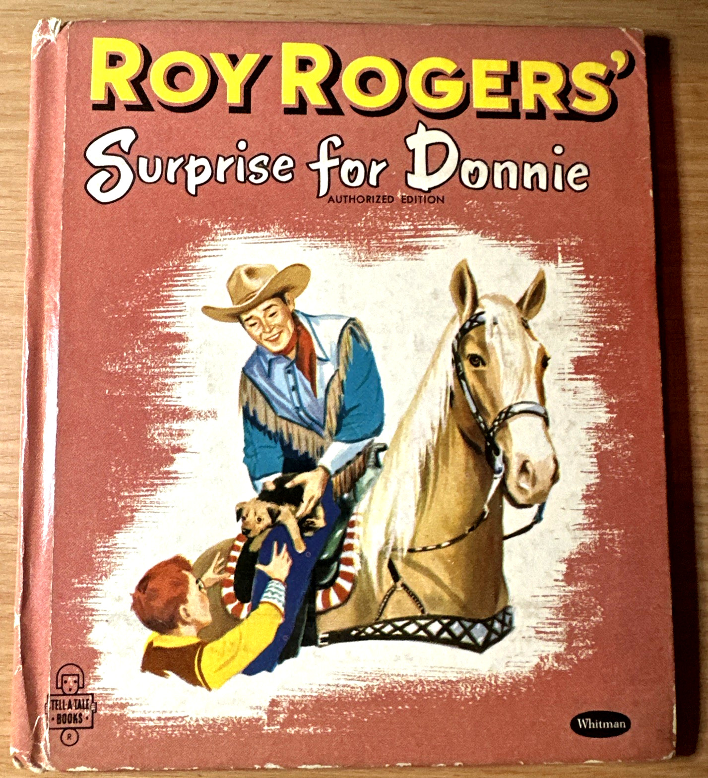 Classic Roy Rogers&rsquo; Surprise For Donnie book – Whitman Publishing Vintage 1954