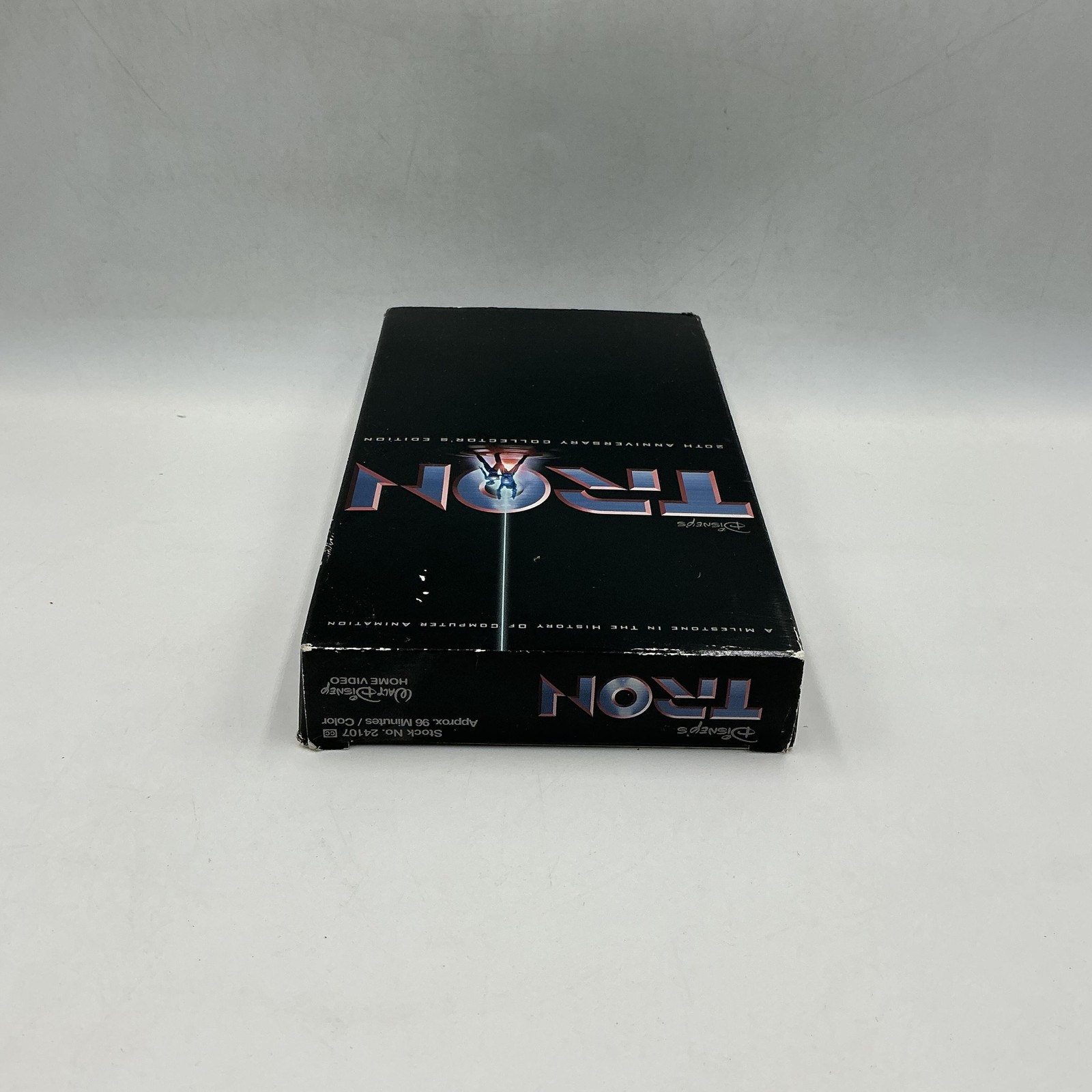 Vintage Disney&rsquo;s TRON 20th Anniversary Collector&rsquo;s Edition Black VHS 2002