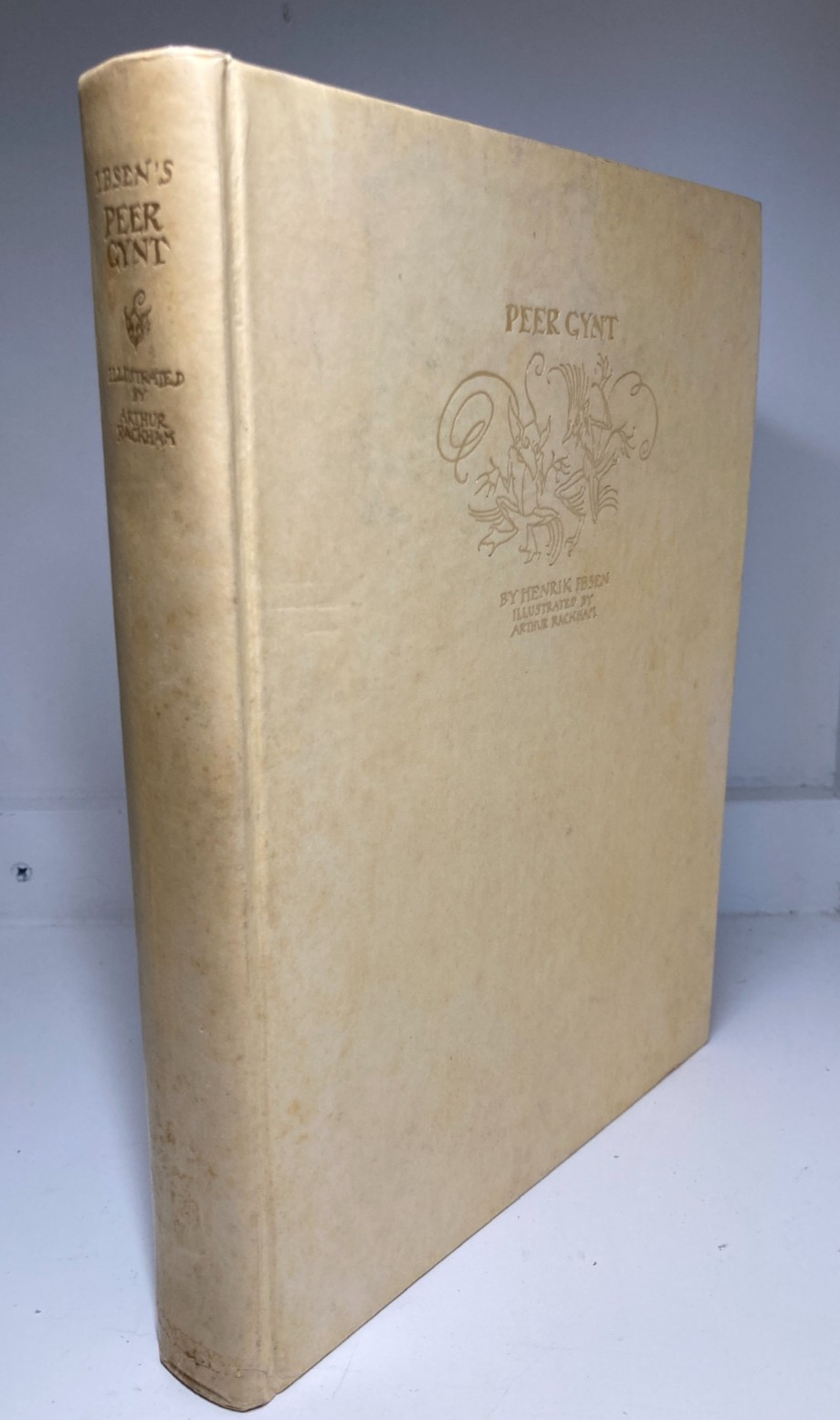 Rackham SIGNED Peer Gynt 1936 Vellum Ltd #232/460 Harrap Fine Binding GORGEOUS